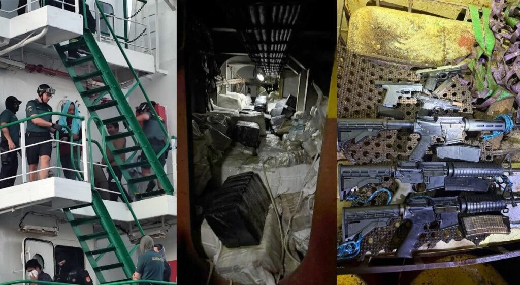 La Guardia Civil intercepta el mayor alijo de cocaína en alta mar con hasta 45.000 kilos