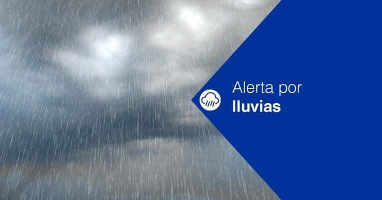 Suspendidas las actividades de mañana sábado por la alerta por lluvias declarada por la Dirección General de Emergencias