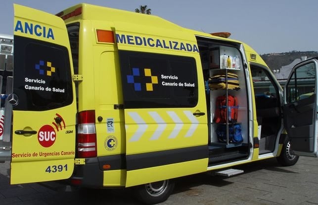 Un fallecido y un herido grave en un accidente de tráfico con tres vehículos implicados en Antigua