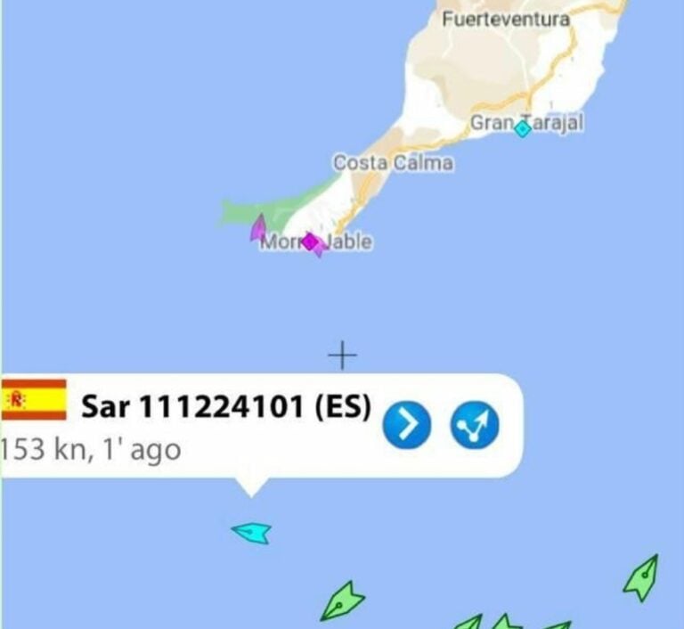 Interceptada una patera en la costa de sur de Fuerteventura