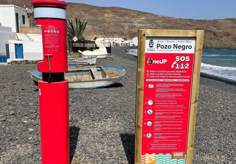 El ayuntamiento refuerza la seguridad en la playa de Pozo Negro