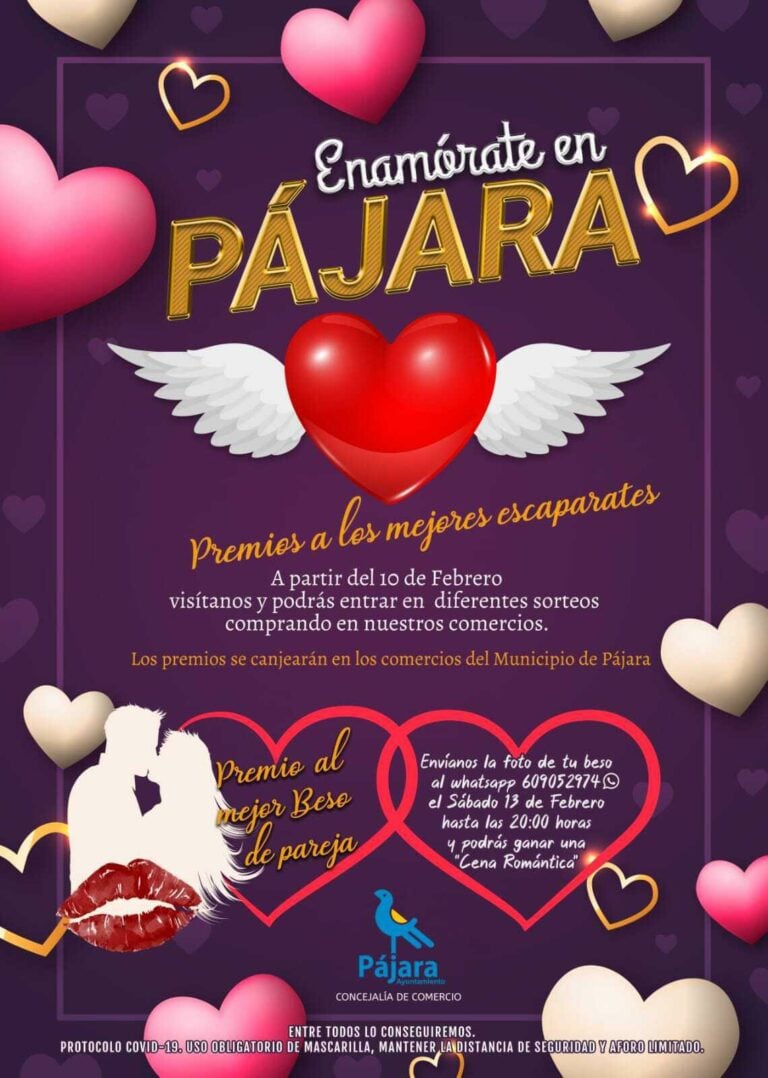 Pájara organiza dos concursos con motivo de San Valentín