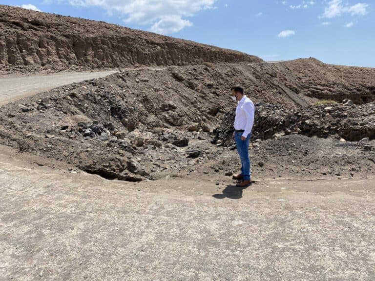 NC propone dar celeridad al arreglo de la carretera de Morro Jable al Puertito de la Cruz y Cofete
