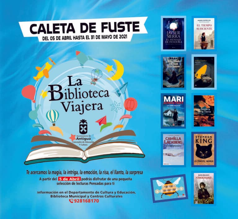 Antigua incentiva a viajar y disfrutar con la lectura que ofrece la Biblioteca Viajera