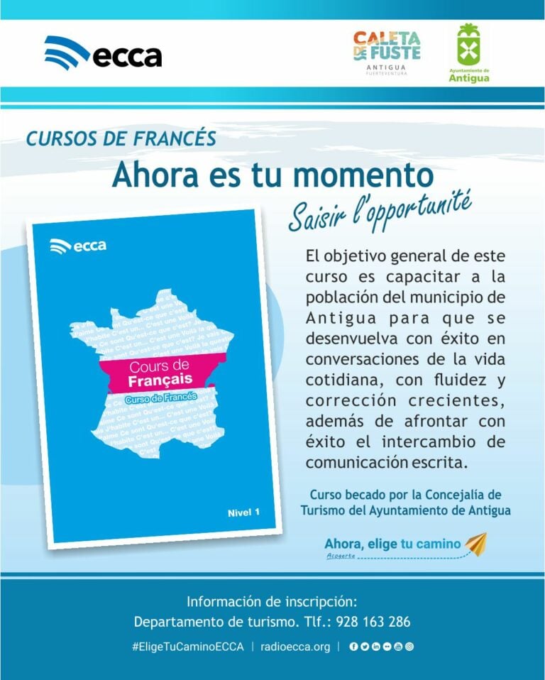 Antigua y Radio Ecca organizan un curso básico de francés