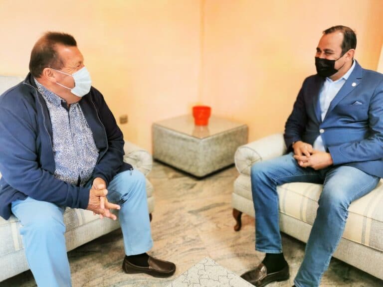 El alcalde de Antigua se reúne con el viceconsejero del Gobierno de Canarias