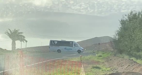 CC advierte sobre la peligrosidad de varias paradas del transporte escolar de Puerto del Rosario