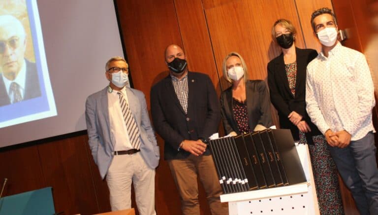 El Archivo Insular alberga desde hoy el fondo documental de don Arístides Hernández Morán