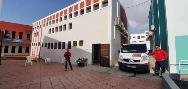 La Unidad Móvil de donación estará en Puerto del Rosario hasta el 6 de agosto