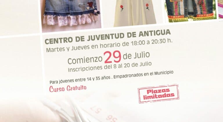 Los jóvenes de Antigua aprenderán a convertir viejas prendas en modernos diseños