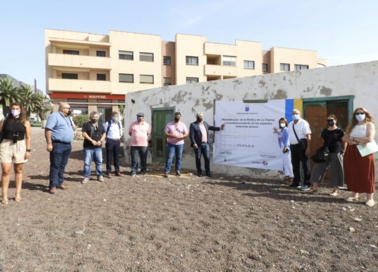 La Molina de La Charca, lista para su rehabilitación