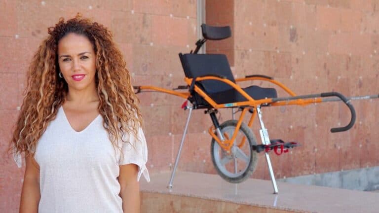 El Cabildo dispone de sillas para senderismo adaptadas a personas con movilidad reducida