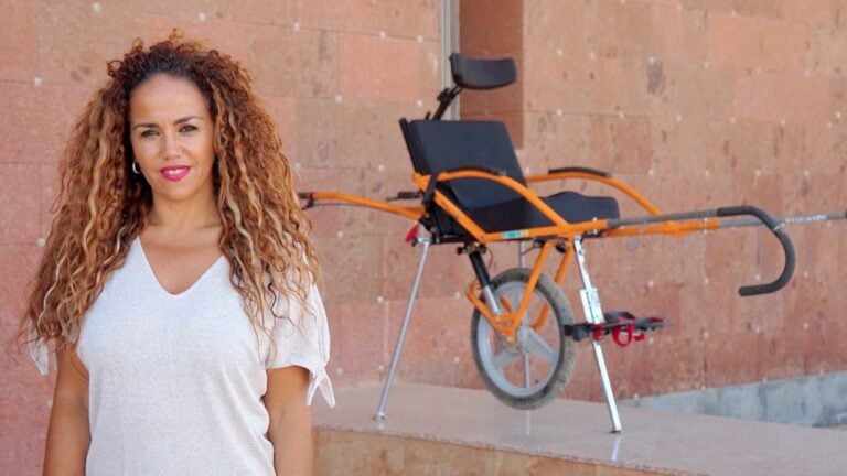 El Cabildo dispone de sillas para senderismo adaptadas a personas con movilidad reducida