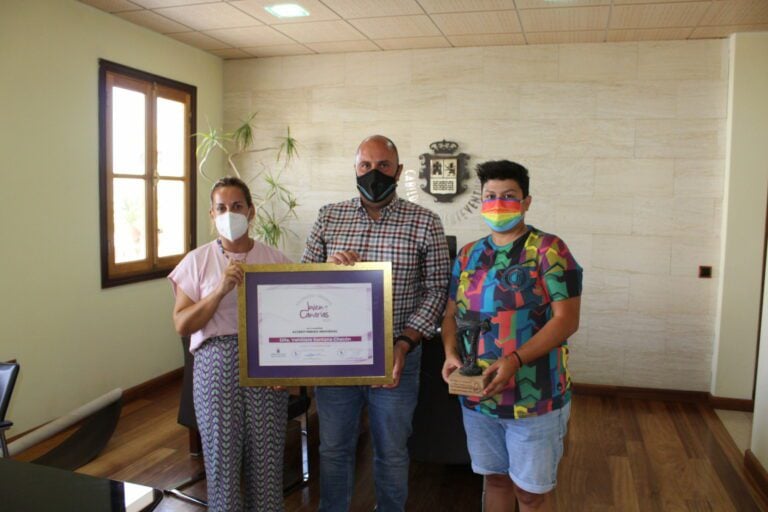 El Cabildo felicita a Vahitiare Santana Chacón, premio ‘Joven Canarias’ 2021