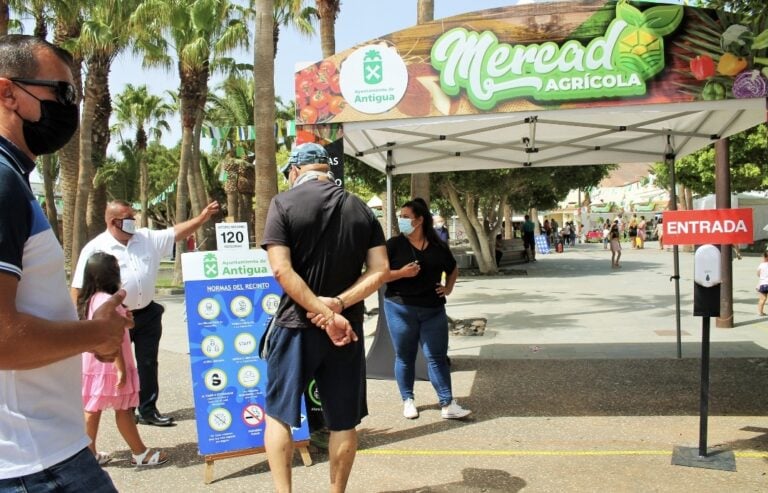 Con el primer domingo de octubre llega el Mercado Agrícola de Antigua