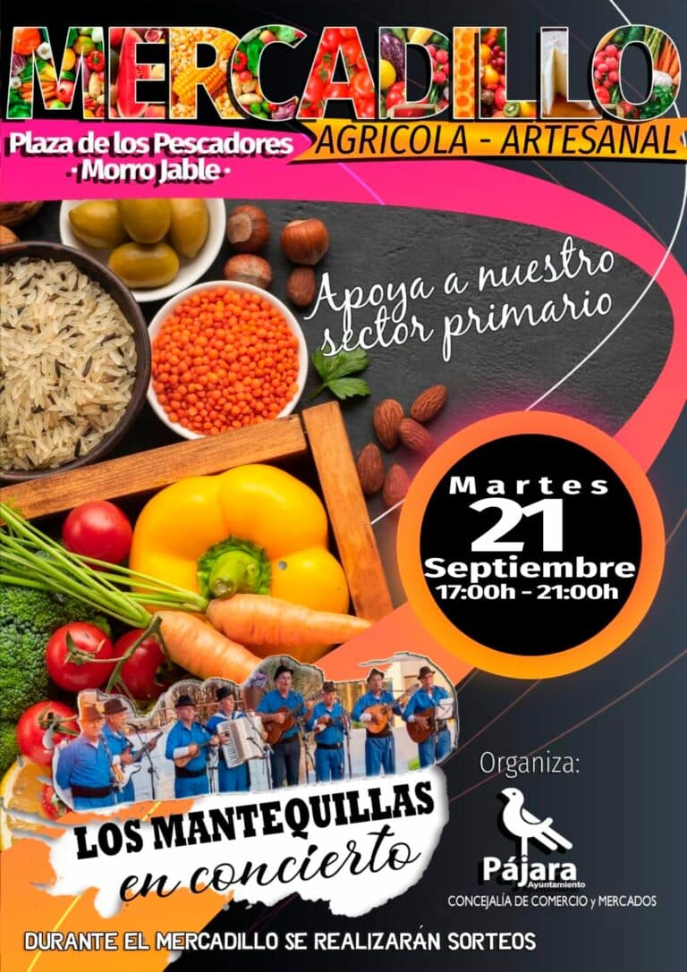 Pájara organiza la nueva edición del Mercadillo Agrícola y Artesanal de Morro Jable