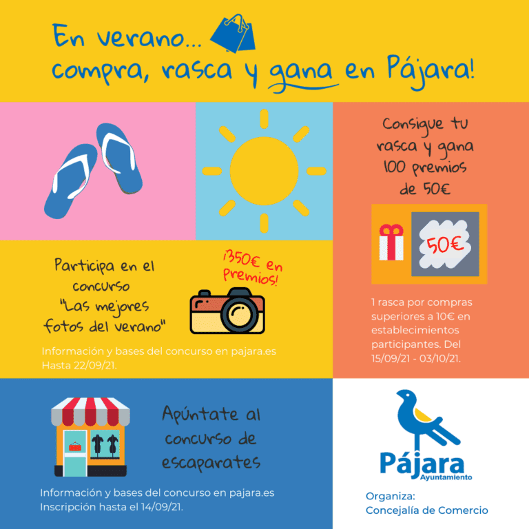 Campaña de impulso al comercio local en Pájara