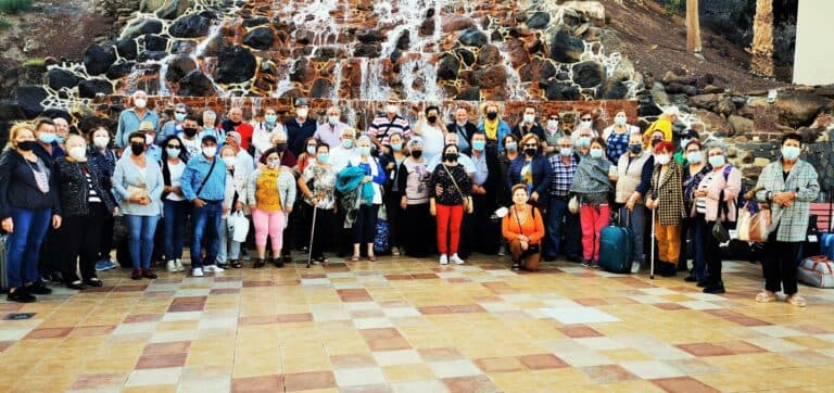 Los mayores de Antigua regresan de un fin de semana en hotel con ganas de más