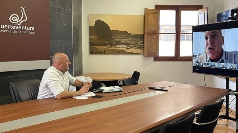 El Cabildo majorero participa en la reunión de Sanidad para abordar la sexta ola