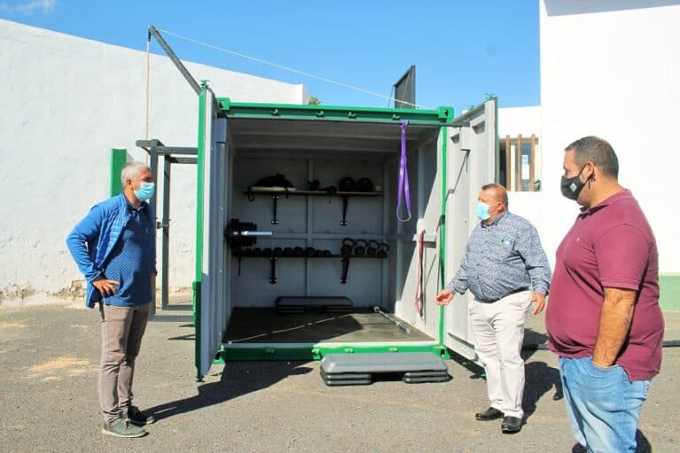 Antigua adquiere un gimnasio deportivo portátil para trasladar a los pueblos