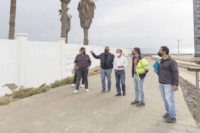 Adiós al muro de la Disa en la avenida marítima de Puerto del Rosario