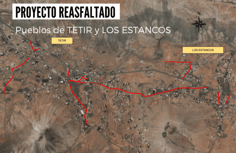 Plan de asfaltado en varios caminos y calles de Puerto del Rosario