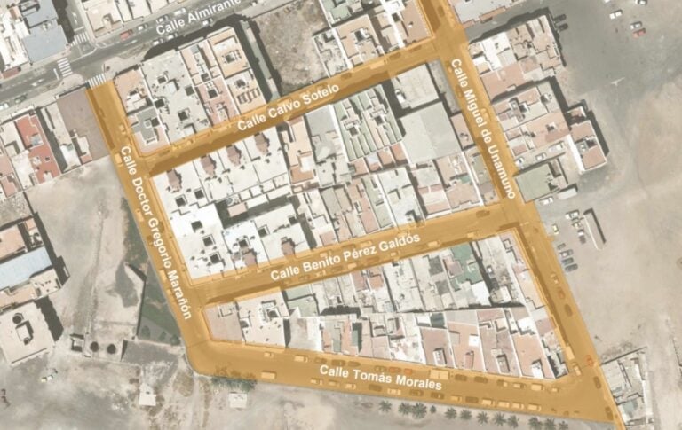 La calle Tomás Morales de El Charco y sus aledañas se convertirán en plataforma única