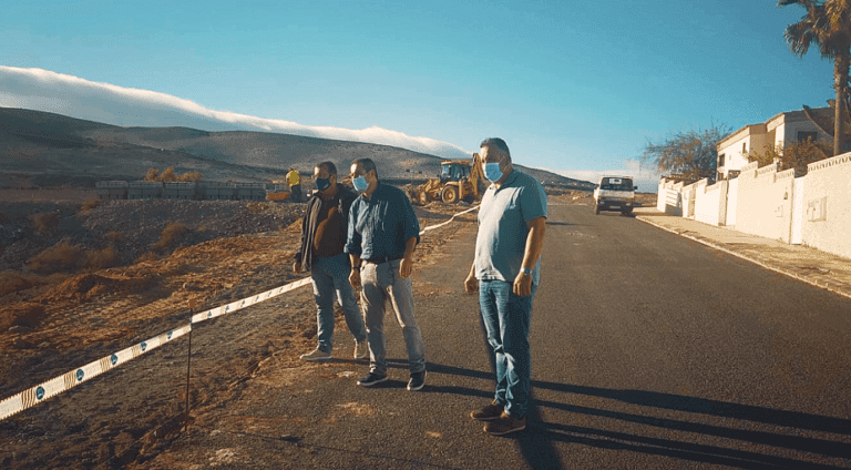 El CAAF colabora con las obras del ayuntamiento para mejorar el servicio en La Pared