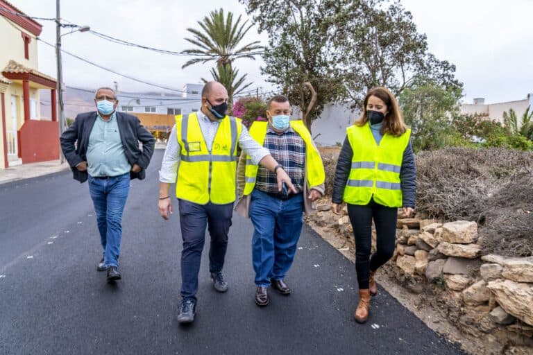 Concluyen las obras de mejora en las carreteras FV-20 y FV-413 a su paso por Antigua