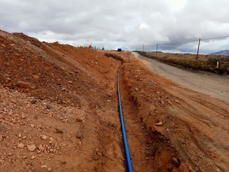 Renovada la distribución del agua en Valles de Ortega