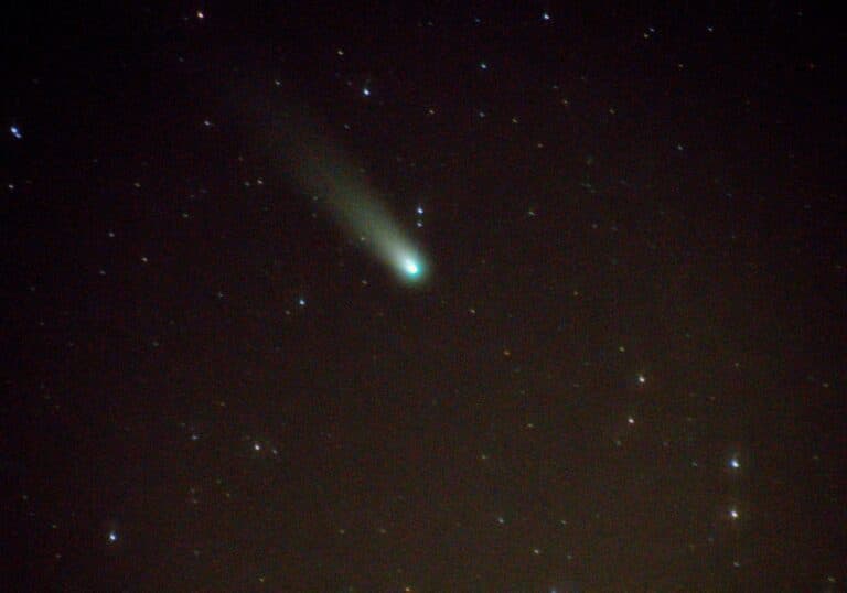 El Cometa de la Navidad visto y fotografiado desde Antigua