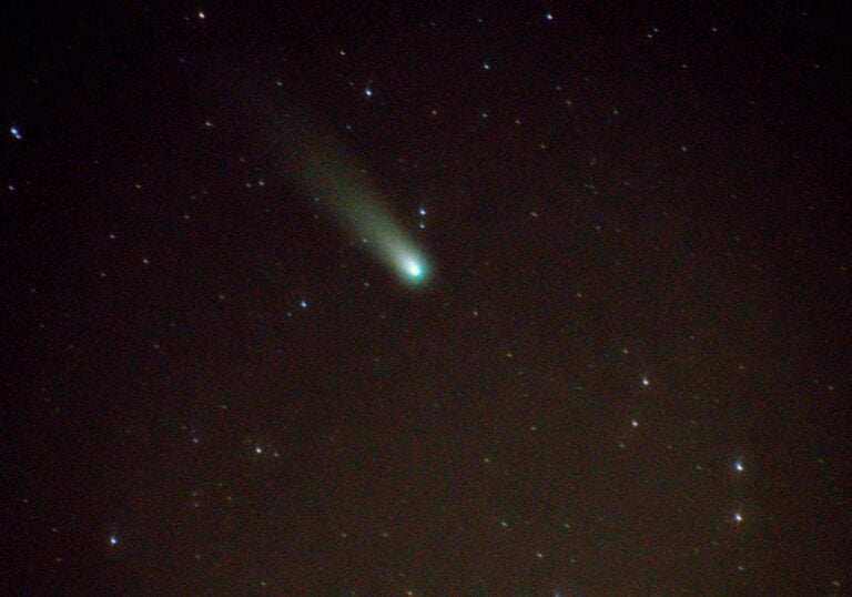 El Cometa de la Navidad visto y fotografiado desde Antigua
