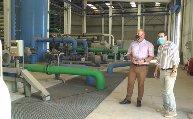 El Cabildo renovará la canalización de agua desde la Desaladora portuense a La Herradura