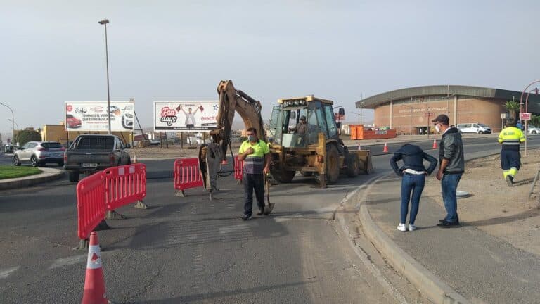 David de Vera informa de una segunda avería en una tubería en Ciudad Jardín