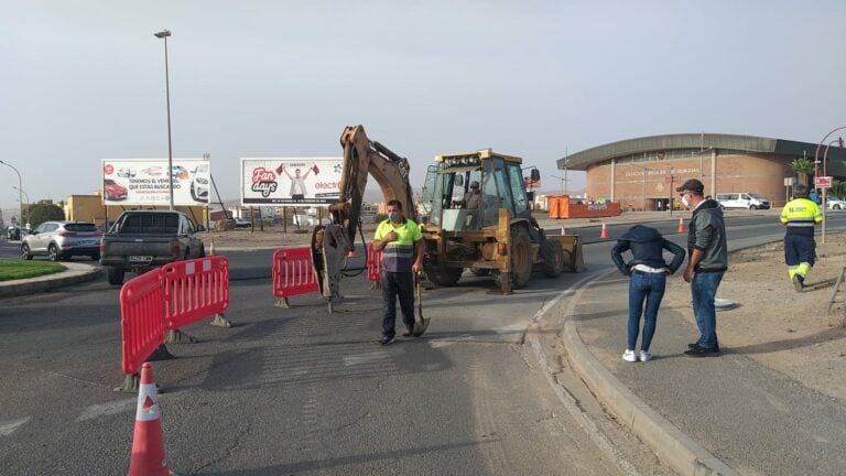 David de Vera informa de una segunda avería en una tubería en Ciudad Jardín