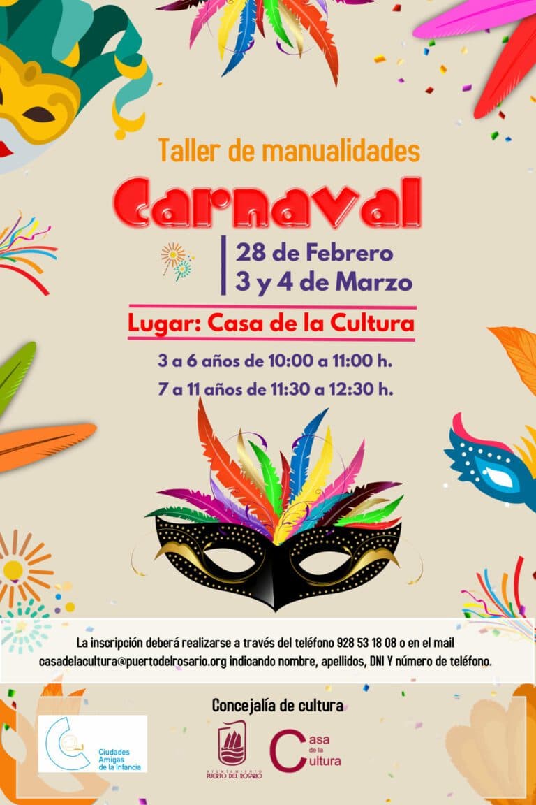Agenda cultural del mes de marzo en Puerto del Rosario