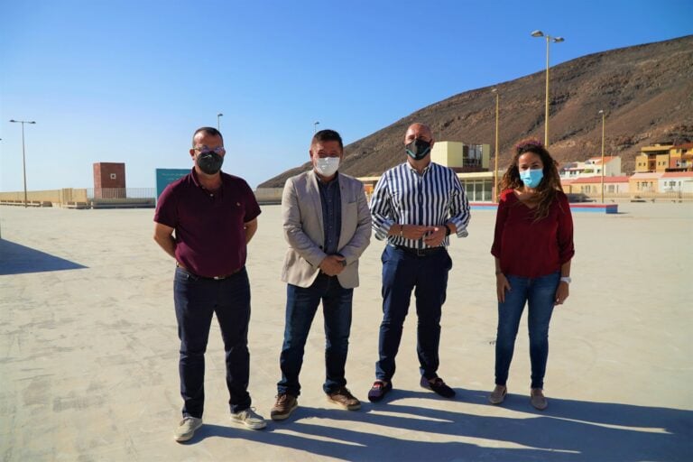 La nueva función de la cubierta de la estación de guaguas de Morro Jable