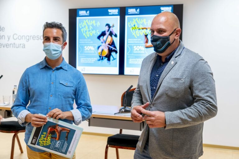 Cultura con descuentos del 50 % para jóvenes, mayores y desempleados