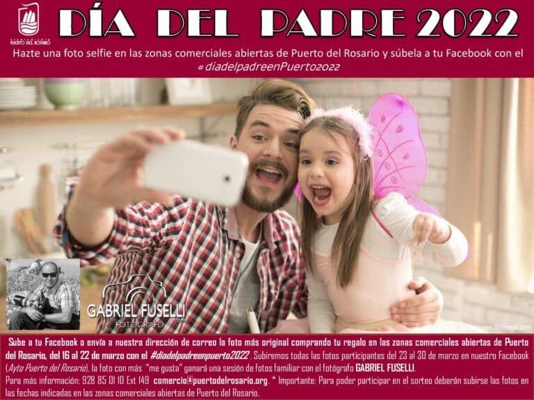 Participar en el concurso del Día del Padre en Puerto del Rosario tiene premio