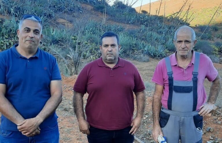 La colaboración vecinal permite impulsar la siembra de forraje para especies cinegéticas