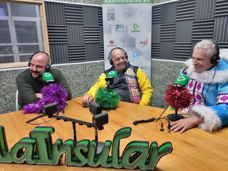 Gilberto ‘de Binter’, Pedro Santander, Coromoto González y Luis Vila, pregoneros del Carnaval capitalino