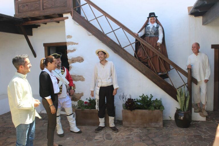 Comienzan las rutas teatralizadas en la Casa de las Simonas