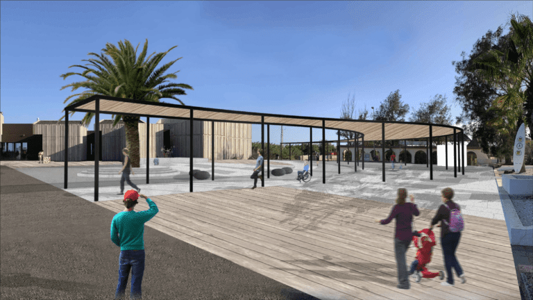 Así será la plaza pública de Parque Holandés