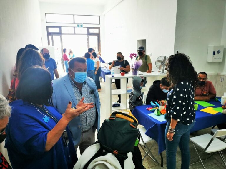 Antigua celebra el día de concienciación sobre el autismo felicitando la presencia en la isla de FUNTEAC