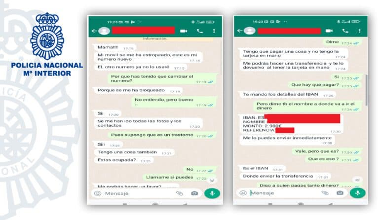 ATENCIÓN | Nueva estafa a través de WhatsApp en la que simulan ser un familiar en apuros