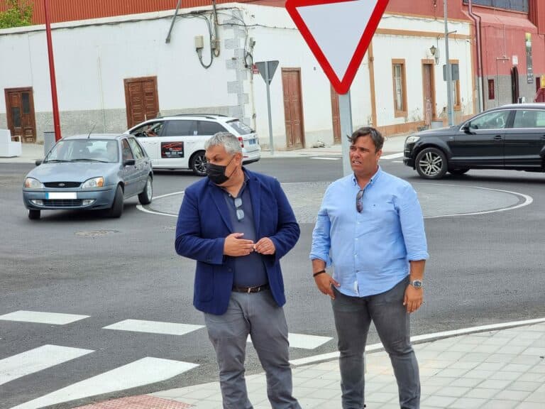 Culmina con éxito el proyecto de la rotonda en Secundino Alonso