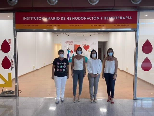 Continúa la campaña de donación de sangre en el Centro Comercial Las Rotondas