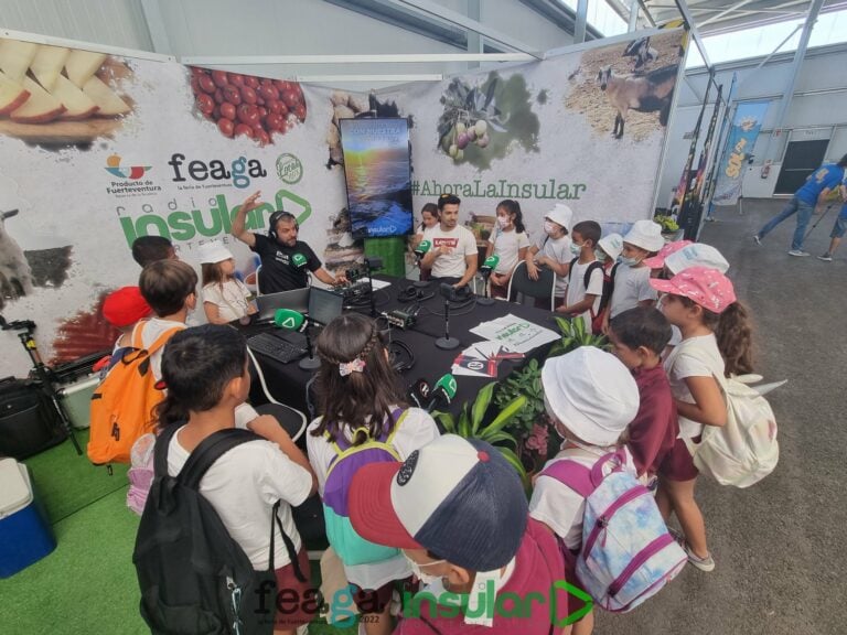 Unos 800 escolares y docentes se acercan al sector primario en FEAGA 2022