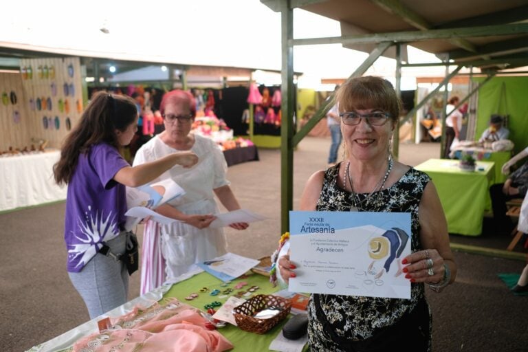 La caladora Agustina Armas Acosta, Premio Insular de Artesanía 2022