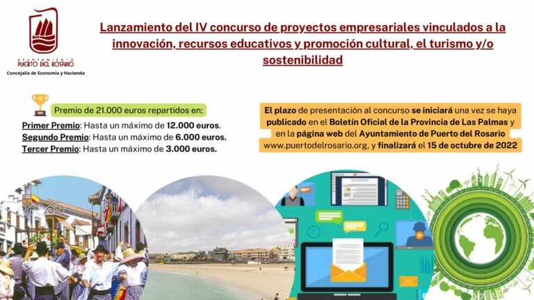 IV Concurso de Proyectos Empresariales con 21.000 euros en premios